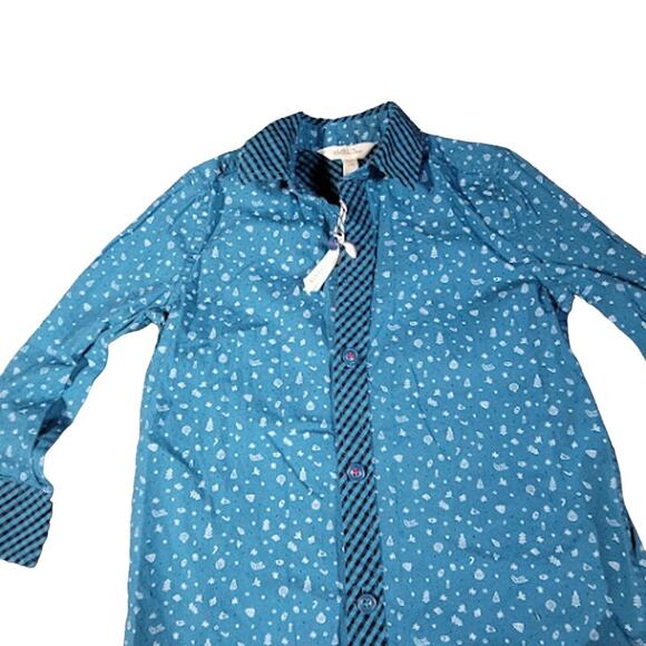 Matilda Jane- Jack Frost Button Up Shirt- NWT- size 4 - Picture 4 of 5